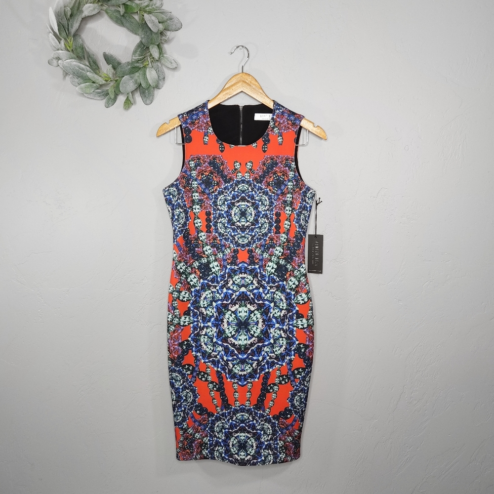 NWT Hunter Bell Revolve Shannon Jewel Scuba Neoprene Bodycon Dress